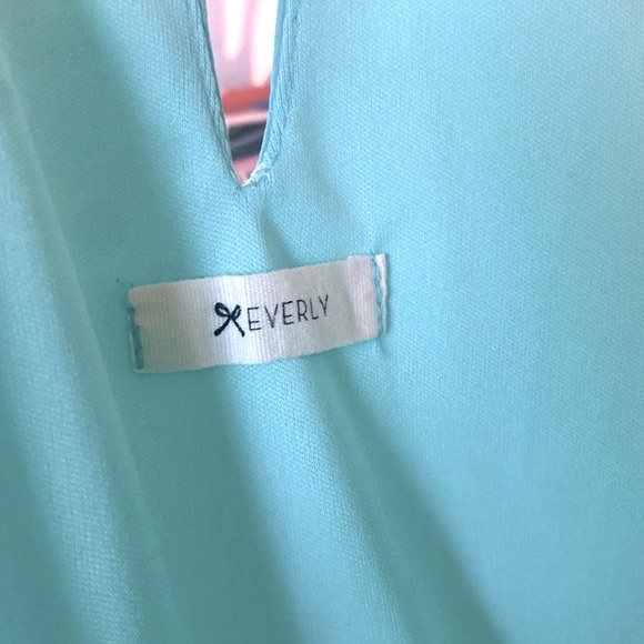 Everly Racerback Silky Blouse Tank Top - Picture 5 of 10